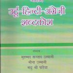 Jadid urdu hindi angreji sabadkosh [Paperback] Muhamad sajjad usmani